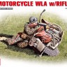 U.S. MOTORCYCLE WLA w/RIFLEMAN plastic model kit
