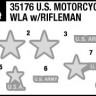 U.S. MOTORCYCLE WLA w/RIFLEMAN plastic model kit