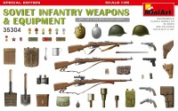 Радянське піхотна зброя і спорядження (Друга світова) пластикова збірна модель