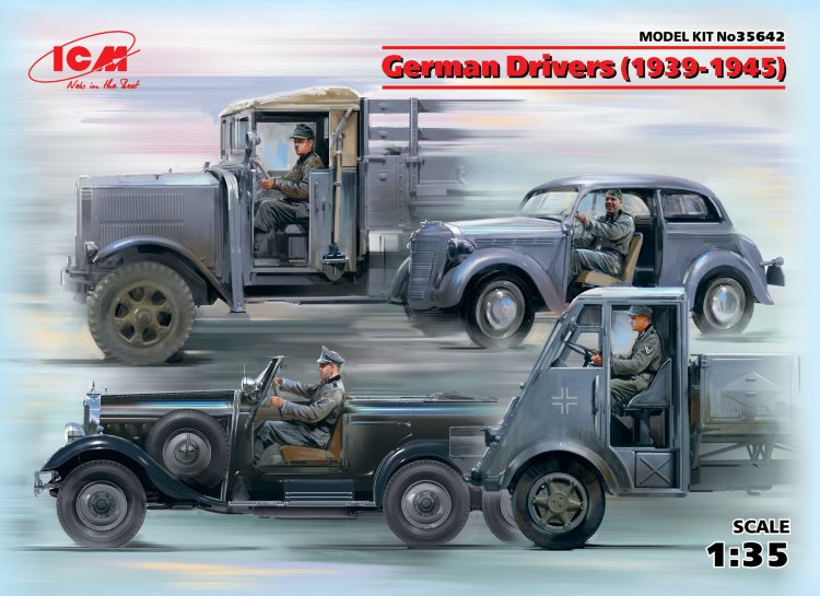 Германские водители (1939-1945 г.) набор фигур