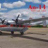 Amodel 72224 Aн-14 Red Aeroflot сборная модель