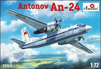 An-24 civil aicraft 1/72