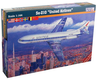 Se-210 "United Airlines"  (CARAVELLTE )