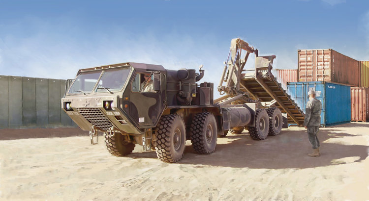 M1120 HEMTT армейский грузовик сборная модель