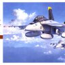F-18F Super Hornet ударный истребитель сборная модель 1/48