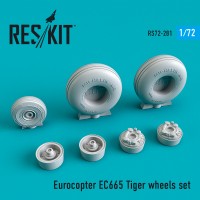 EC665 Tiger wheels set