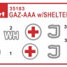 GAZ-AAA w/Shelter plastic model kit