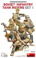 Советские Солдаты на танке (набор 1) Набор фигур