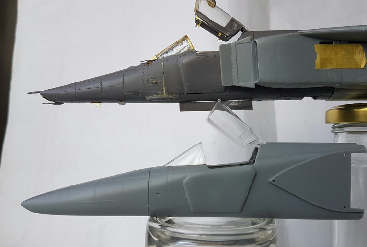 МиГ-23 БН конверсионный набор . Масштаб 1/48