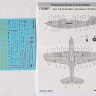 Stencils for P-39 Airacobra decals
