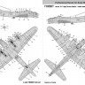 B-17 Fluing Fortress Stencils decals