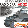 АДГЗ (ADGZ) тяжелый немецкий бронеавтомобиль ( радиомашина) сборная модель