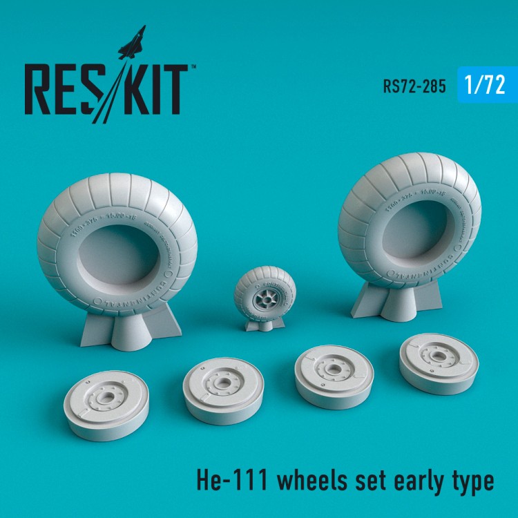 He-111 wheels set early type