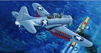 U.S. Navy SBD-3 “Dauntless” Midway
