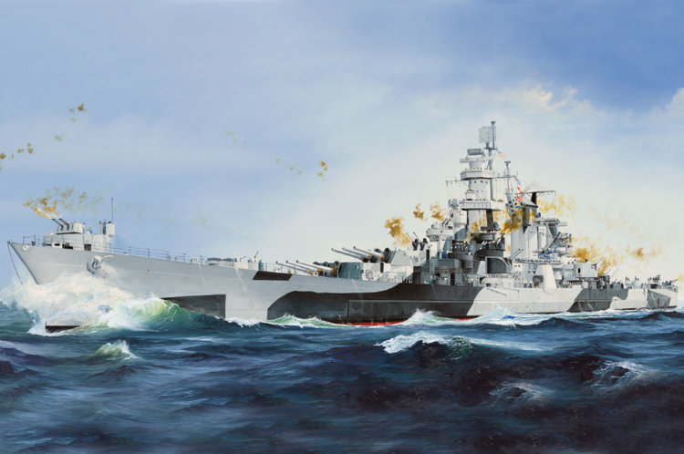 Аляска USS (CB-1) Американский линейный крейсер сборная модель 1/350