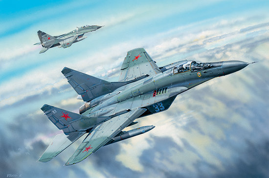 МиГ-29 С 9-13 советский истребитель 4 поколения сборная модель 1/32