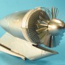 S-3A Viking Engines for Italeri plastic model