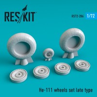 Reskit RS72-0265 An-225 Mriya wheels set for aircraft plastic model 1:72 scale