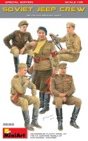 Радянський екіпаж джипа (Спеціальна видання) Набір фігур