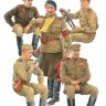 Радянський екіпаж джипа (Спеціальна видання) Набір фігур