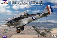 Hawker Hart - британский двухместный биплан сборная модель 1/72