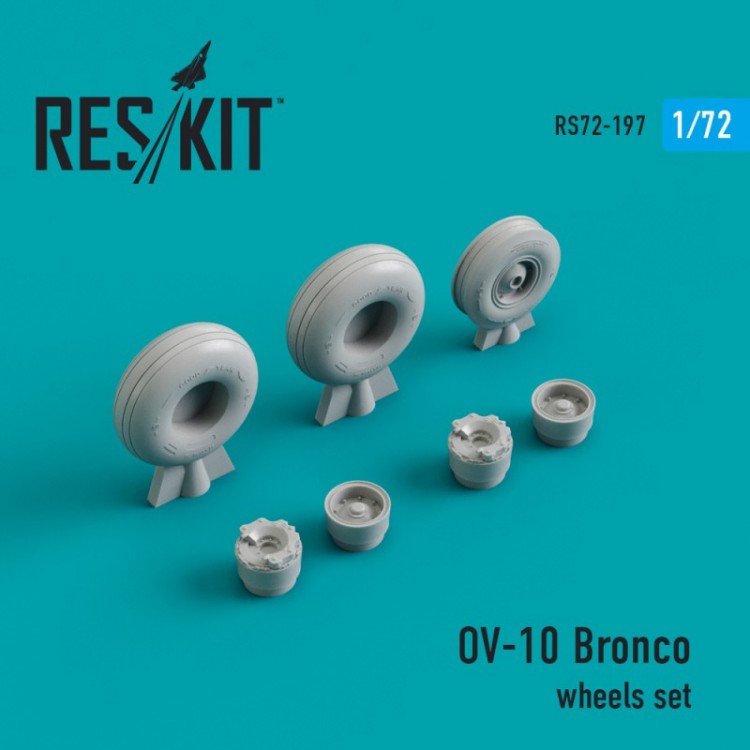 OV-10 Bronco wheels set набор смоляных колес 1/72