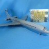 Detailing set for aircraft model Il-62 (Zvezda) photo-etched