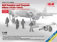 ICM48090 Пілоти бомбардувальників і торпедоносців RAF  1939-1945