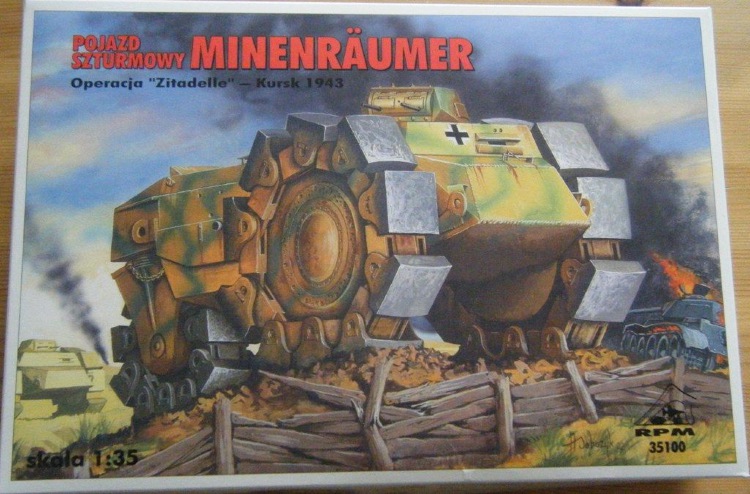 Minenraumer -немецкий минный тралл ( операция "Цитадель" 1943 г.)