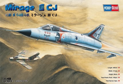 Mirage IIICJ Fighter -  Французский  истребитель (вариант для ВВС Израиля)