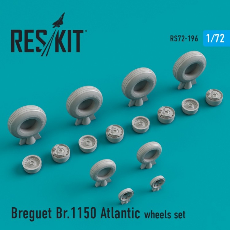 Breguet Br.1150 набор смоляных колес 1/72