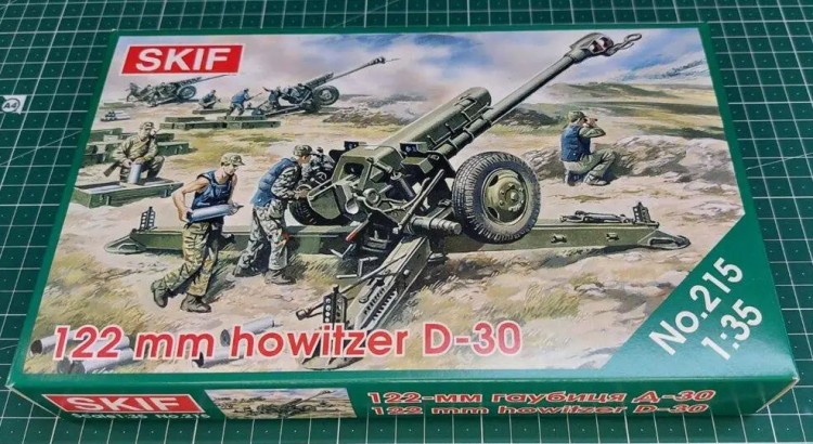 SKIF 215 D-30 howitzer
