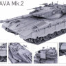 Merkava mb.2b Меркава израильский танк сборная модель