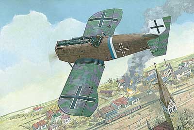 Junkers D.I late fighter model kit