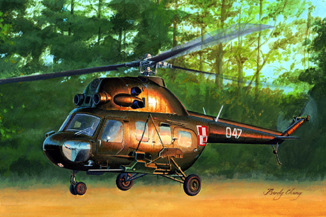 Вертолет Ми-2 -пушечный вариант