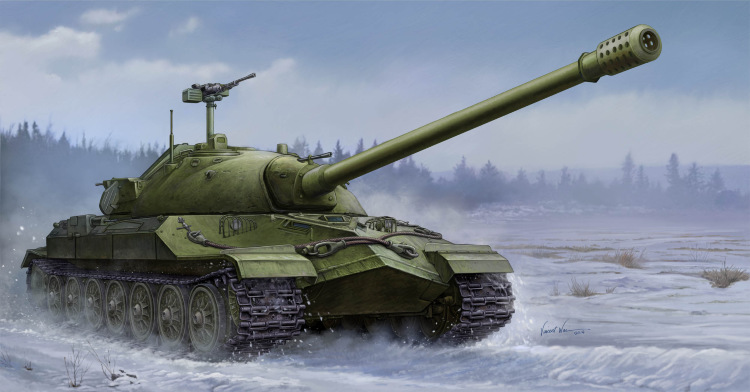 ИС-7 — опытный советский тяжёлый послевоенный танк