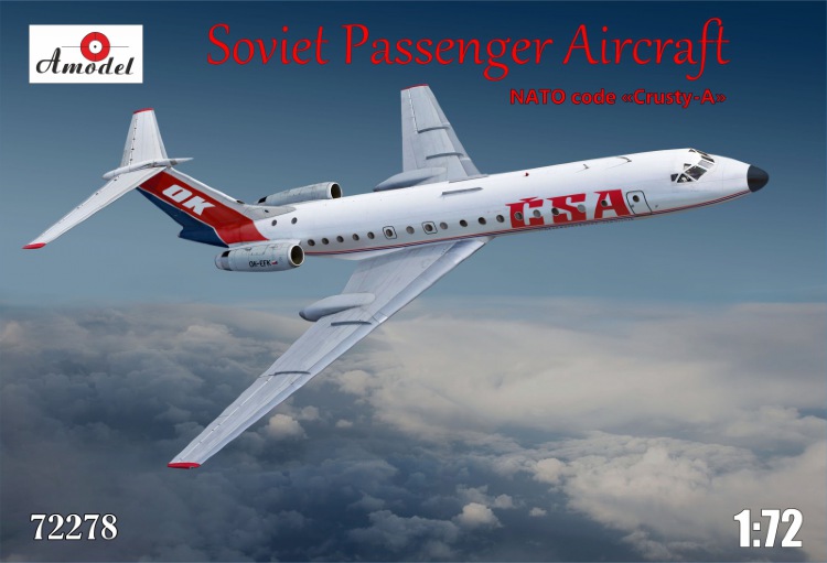 Ту-134 CSA  збiрна модель