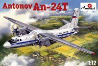 Ан-24Т " Аэрофлот" сборная модель самолета