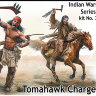 Серия индейских войн набор № 2. Атака с томагавками Набор фигур