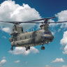 HC.2/ CH-47F Chinook   «Чинук» транспортный вертолет сборная модель