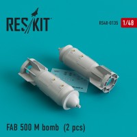 FAB 500 M bomb (2 pcs) 1/48