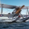 Fairey Flycatcher поплавковый истребитель поздний сборная модель