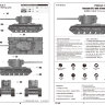 КВ-2  Советский тяжелый танк с  пушкой Зис-6 107-мм сборная модель 1/72 