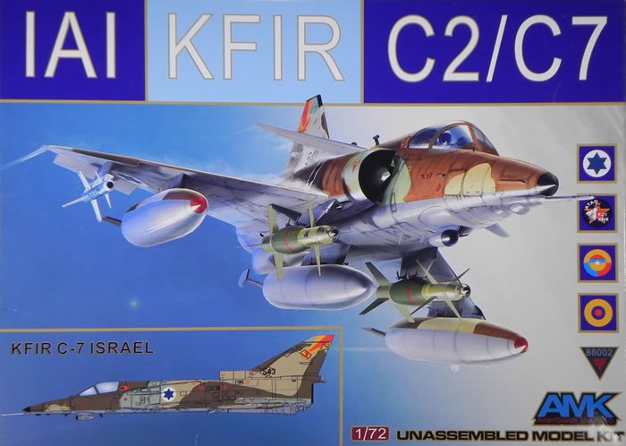 KFIR C2/C7 многоцелевой истребитель сборная модель 1/72