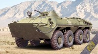 BTR-70 (early) Soviet APC (rubber tyres) plastic model kit