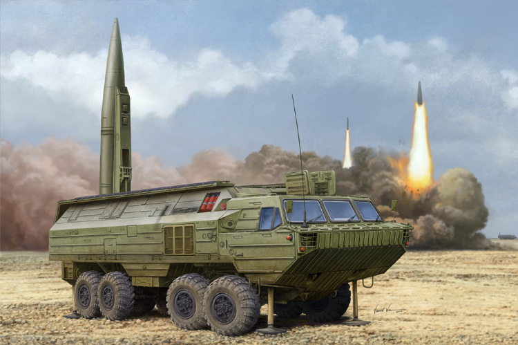 Cоветский мобильный ракетный комплекс SS-23 ОКА "Spider" 