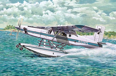 Pilatus PC-6 B2/H4 Turbo Porter Float hydroplane scale model kit