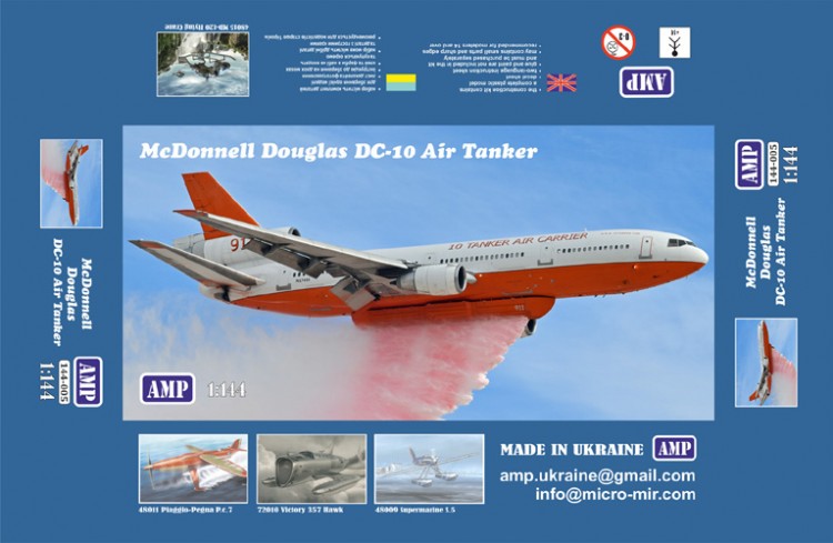 DC-10 Air Tanker plastic model kit