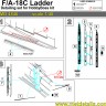 F/A-18C. Ladder for HobbyBoss plastic model