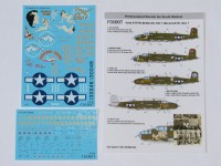 B-25C/D Mitchell  "Pin-Up Nose Art and Stencils" North American Part 1 decals